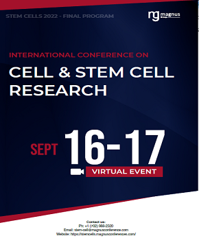 International Conference on Cell & Stem Cell Research | Online Event Program